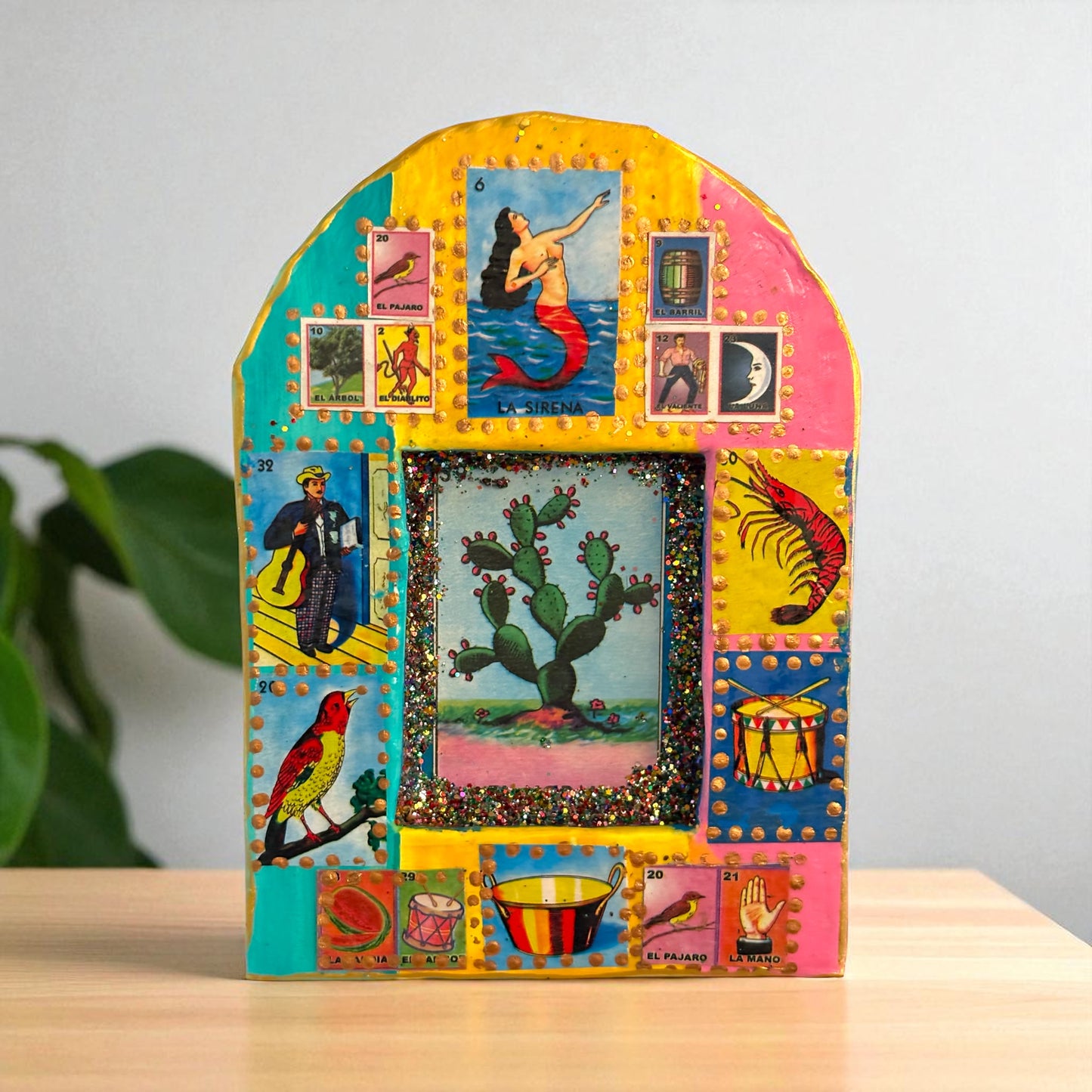 Nichos Lotería – Art populaire mexicain peint à la main