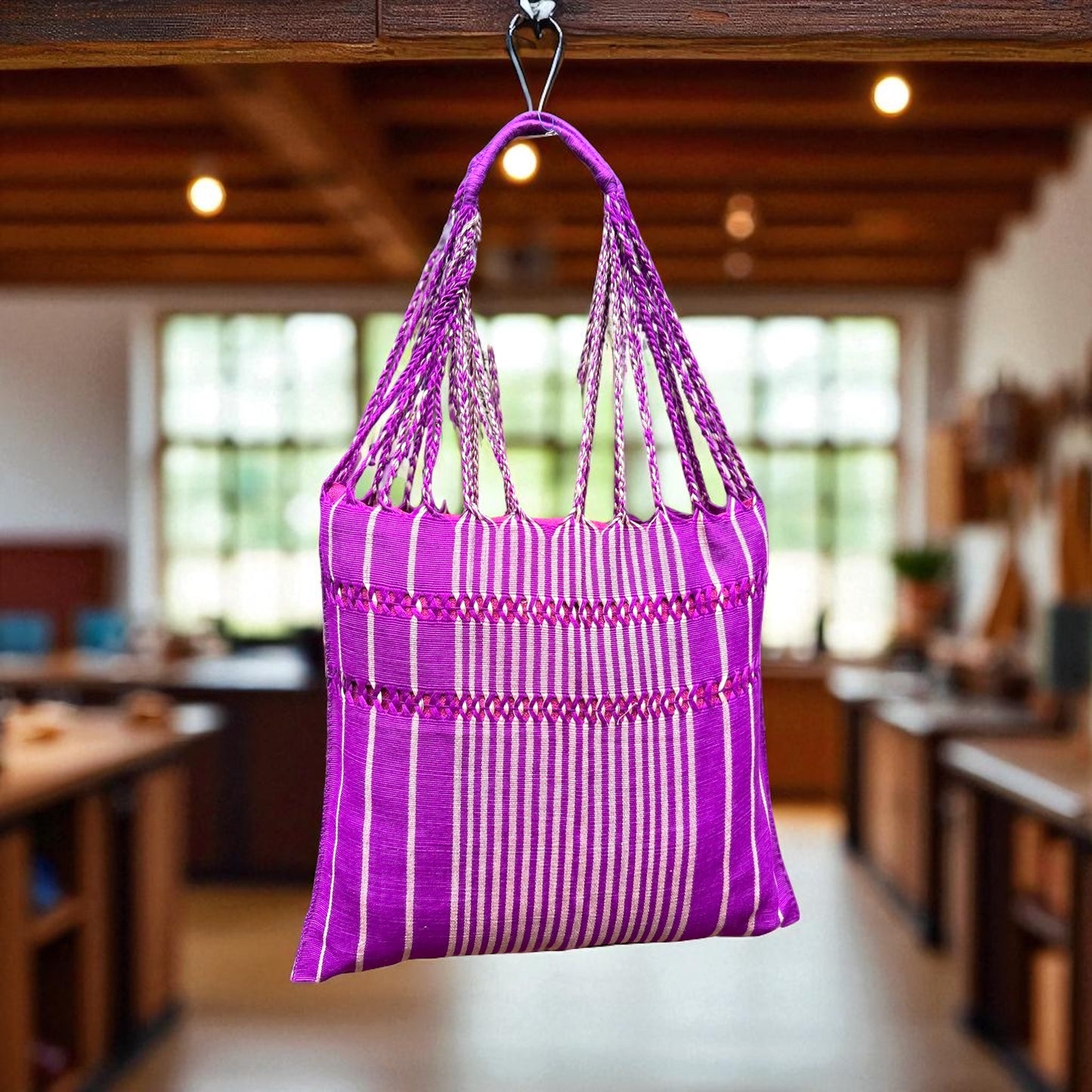 Sac Telar Rayé – Léger & coloré