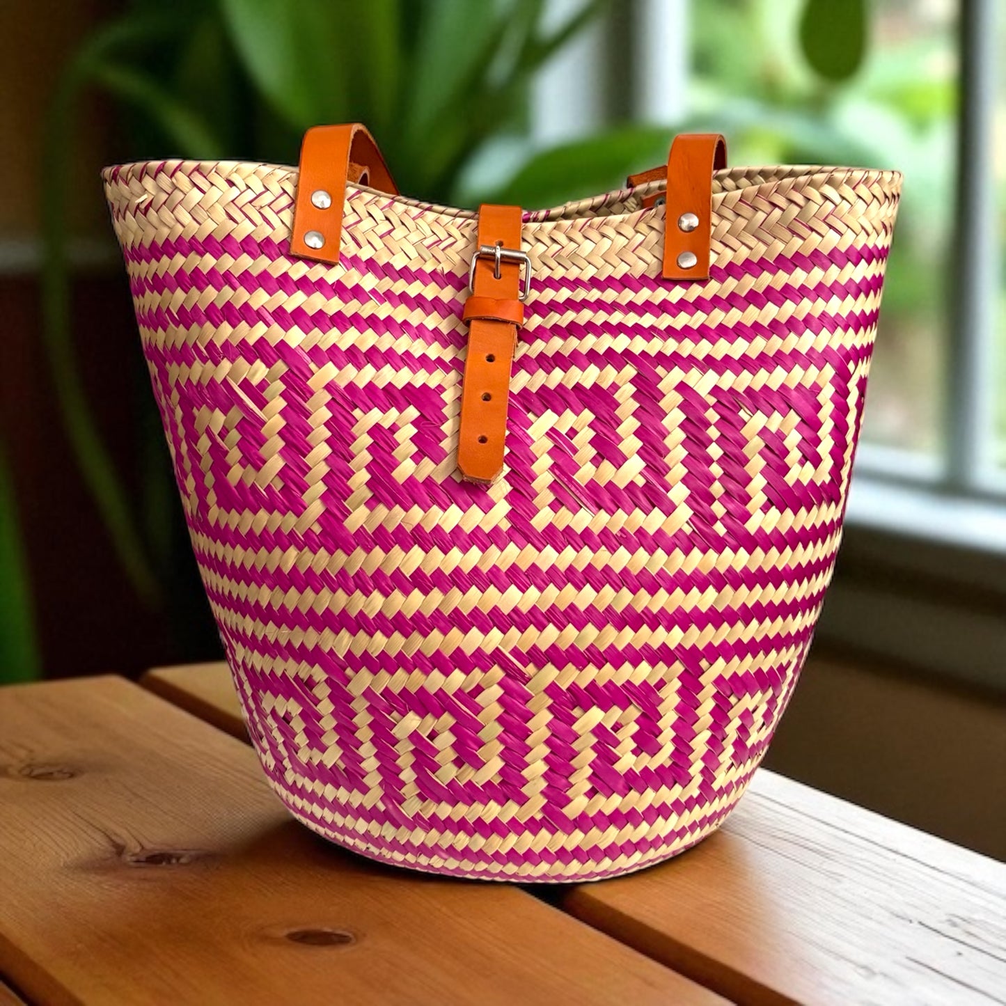 Sacs en paille tressée à la main – Grand format – Artisanaux et uniques – Oaxaca, Mexique