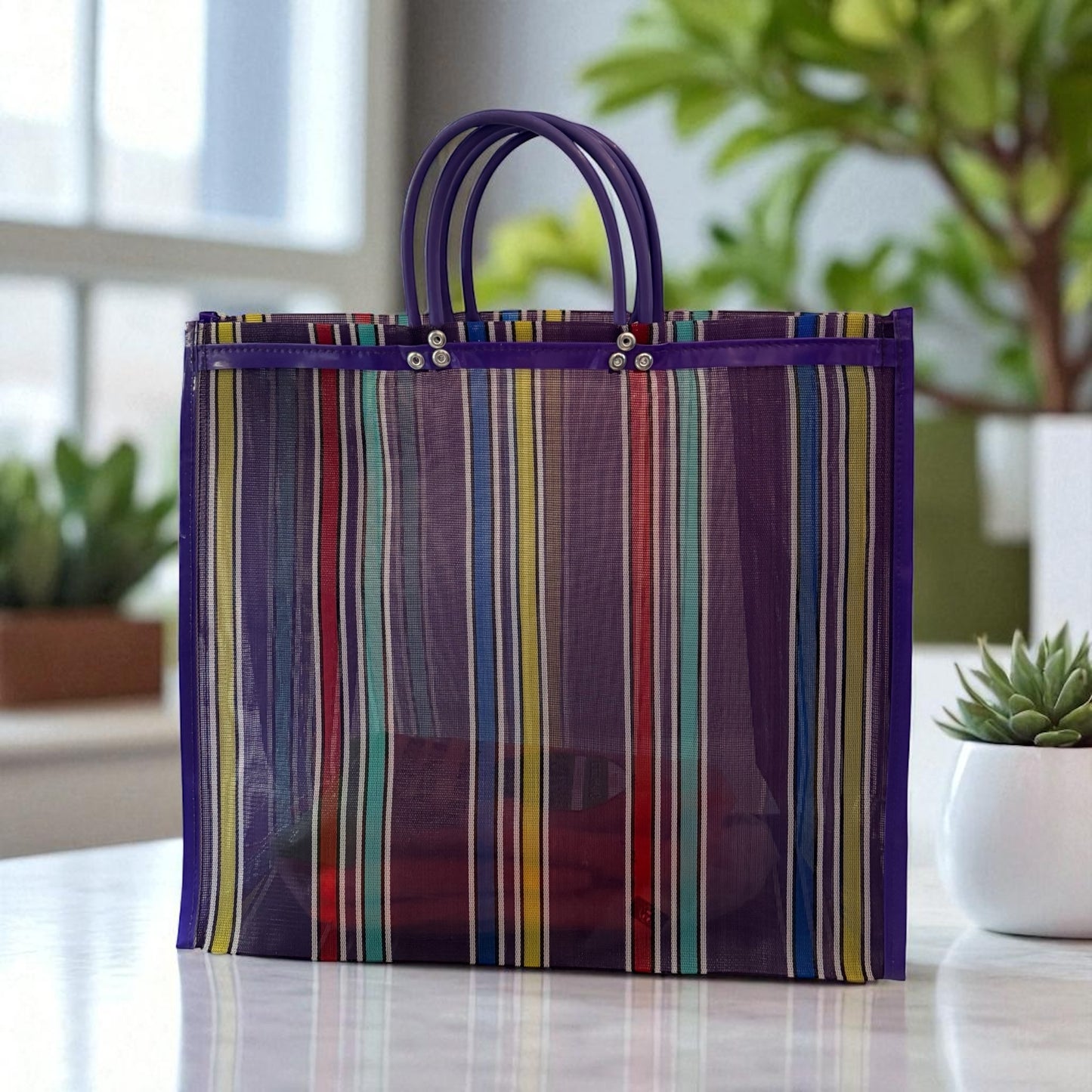 Bolsa Mercado Alegría - sacs en plastique recyclé