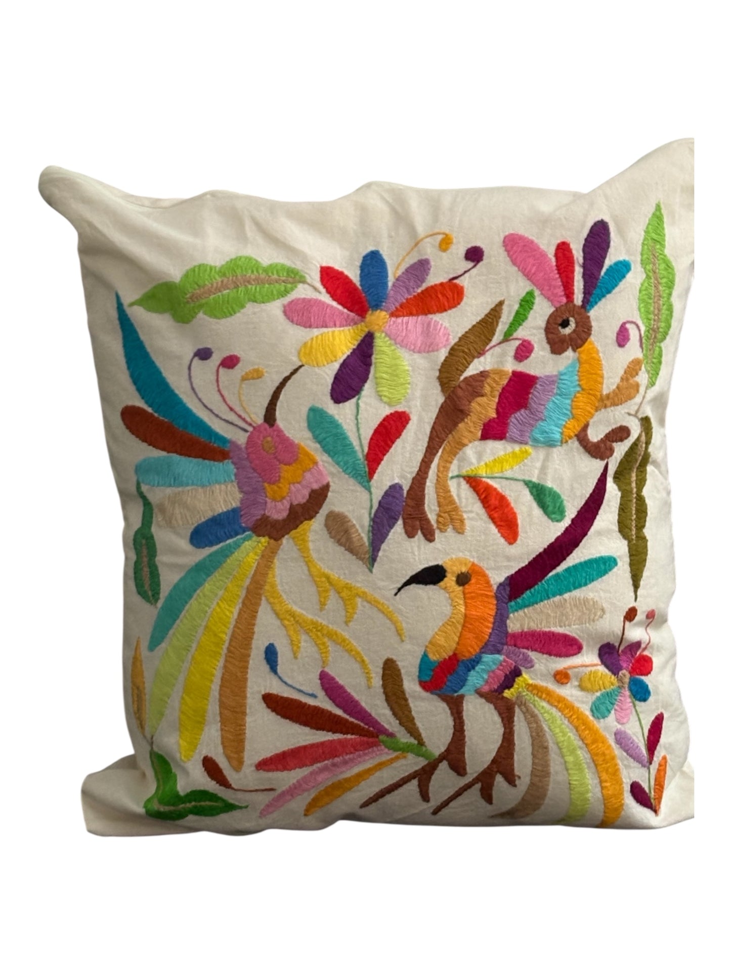 Housse de coussin Tenango – Jardin enchanté