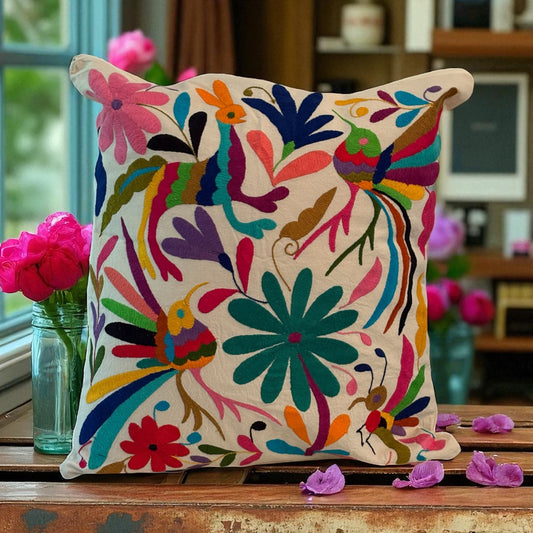 Housse de coussin - Alegría Floral