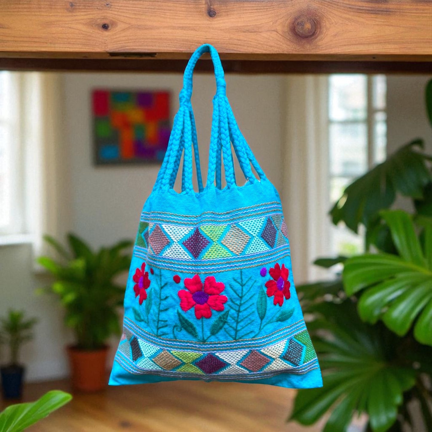 Sac Telar Bordado – Pièce unique, fait main