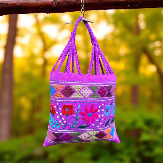 Sac Telar Bordado – Pièce unique, fait main