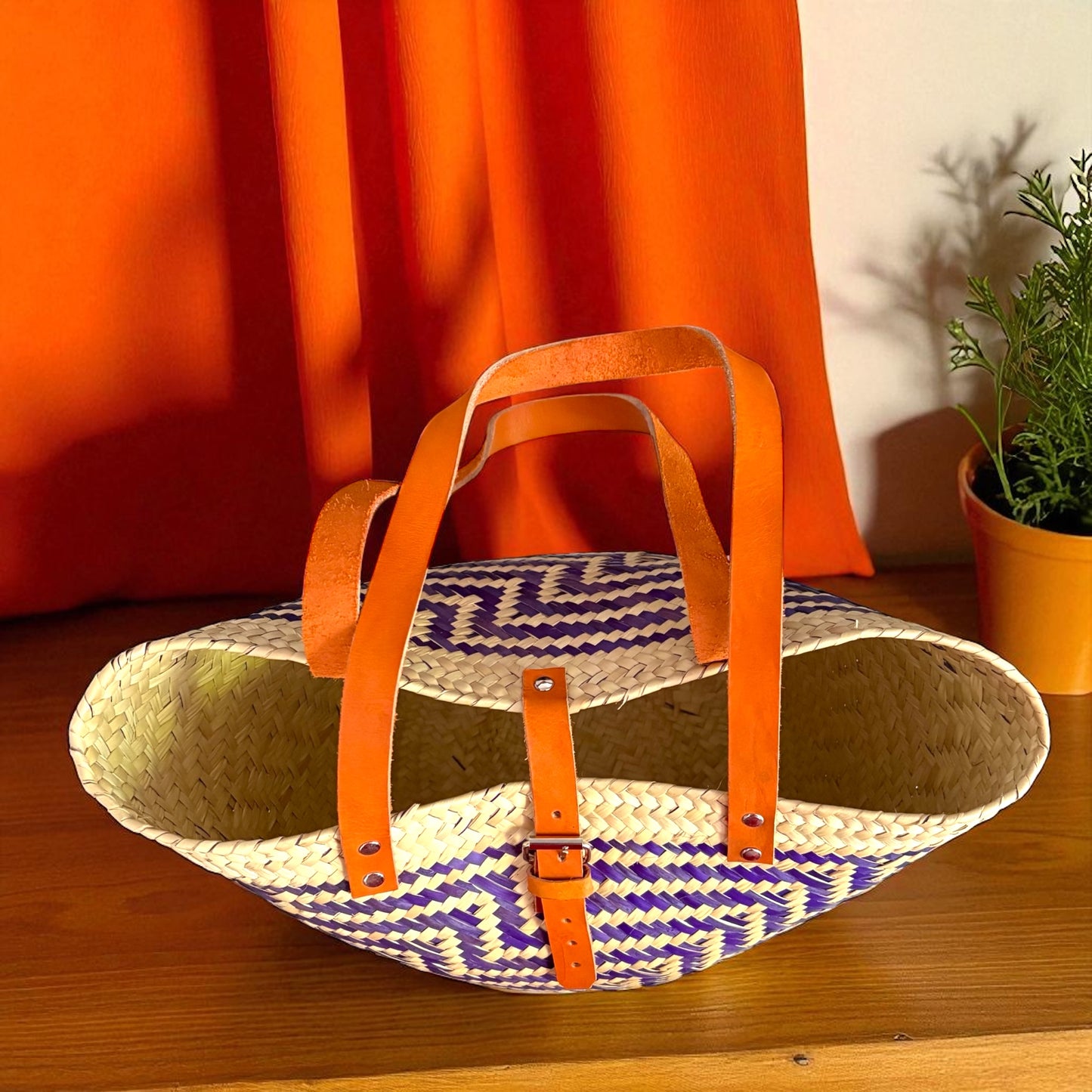 Sacs en paille tressée à la main – Grand format – Artisanaux et uniques – Oaxaca, Mexique
