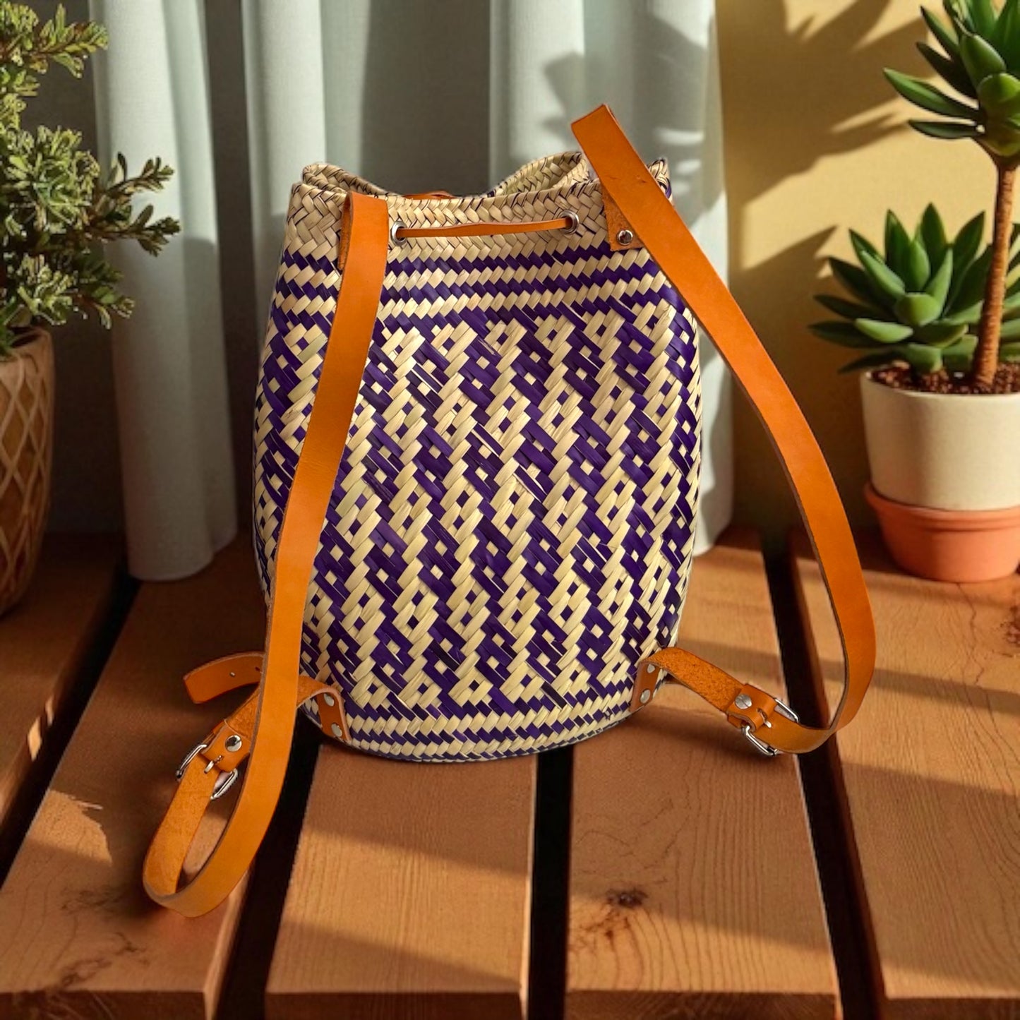 Mochilas artisanale en palma – Fait main au Mexique